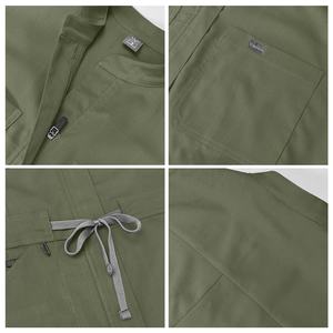 Tuta di nuova moda senza maniche con colletto con cerniera in piedi - Product Image 3