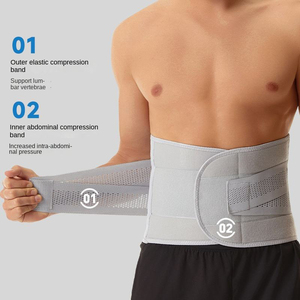 Corsetto ortopedico cintura di supporto per la schiena cintura lombare per la colonna vertebrale cintura per la schiena uomo donna supporto per la vita Trainer legante addominale tutore lombare palestra