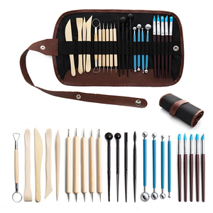 Ensemble d'outils d'art métallique pour l'argile avec stylet à boule et outils de pointillage pour le modelage de la poterie et la sculpture - Product Image 1