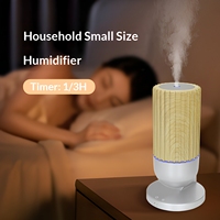 Diffuseur d'aromathérapie domestique avec veilleuse 7 couleurs, humidificateur à brume d'huiles essentielles à brancher sur le bureau, pulvérisateur de parfum pour chambre à coucher