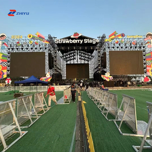 Nhà máy trực tiếp ngoài trời p3.91 p4.81 LED cho thuê màn hình không thấm nước IP65 lớp LED bảng điều chỉnh cho sân khấu nền hoạt hình đồ họa - Product Image 3