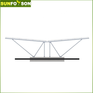 Không thấm nước PV carport gắn cấu trúc cho năng lượng mặt trời Trạm điện PV bãi đậu xe - Product Image 6