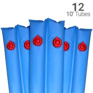 Cubierta Plegable para Piscina, Resistente a los Rayos UV, de PVC, para Uso en Exteriores, de 1 a 10 Litros, Color Azul Océano - Product Image 3