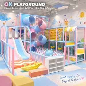 Solution de terrain de jeu intérieur personnalisée, équipement de jeu souple de qualité supérieure pour enfants, zone de jeux amusante, labyrinthe d'aventure - Product Image 1