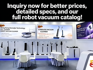 Robot Aspirador y Mopa con Navegación Giroscópica Automática, 3 Motores, 1500Pa de Succión, Limpieza Automática - Product Image 2