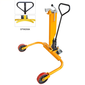 รถเข็นถังไฮดรอลิกแบบพกพา Sinolift รุ่น <span class=keywords><strong>DTW</strong></span> 250 ซีรีส์ ขาโต - Product Image 4