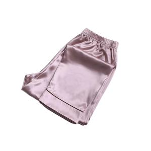 Pyjama <span class=keywords><strong>rose</strong></span> <span class=keywords><strong>en</strong></span> <span class=keywords><strong>soie</strong></span> pure pour femme, 2 pièces, <span class=keywords><strong>chemise</strong></span> d'été, style pyjama, <span class=keywords><strong>chemise</strong></span> de nuit, 2022, 22mm, 100% - Product Image 5