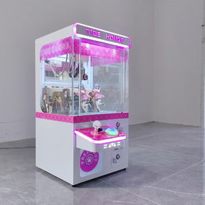 Fábrica al por mayor de monedas pequeña máquina de juego de arcade barato Mini juguete de peluche regalo grúa Garra Para Niños - Product Image 4