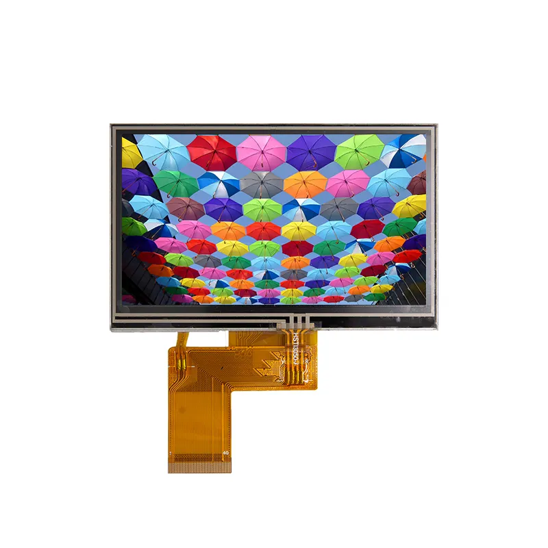 Murah 4.3 Inci TFT LCD Display Module 480*272 RGB TFT LCD Display 4.3 Inci Layar Sentuh untuk Perangkat Genggam