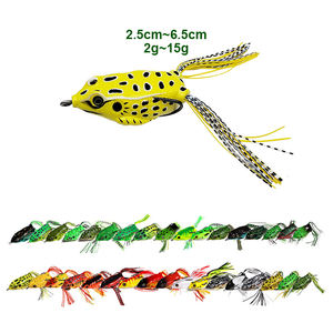 2024 Promotion prix usine 2g-15g Topwater grenouille leurre souple appâts de pêche artificiels - Product Image 1
