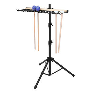 Bandeja resistente Drummer Band Show Plays Marimba Drumstick Almacenamiento Colocado Drum Sticks Stowage Soporte <span class=keywords><strong>de</strong></span> metal - Product Image 5