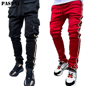 PASUXI 2023 High Quality <strong>Men</strong> Fitness <strong>Sports</strong> Casual Clothing Pants Solid Color Hip Hop Gym Wear <strong>Trousers</strong> - Product Image 1