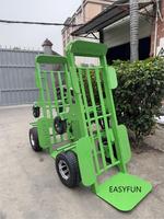 EASYFUN Grosir Gerobak Dorong Listrik Besar untuk Luar Ruangan, Troli Tangan Tiup untuk Pabrik Peralatan Hiburan