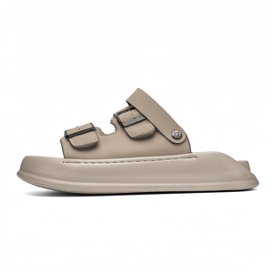 Sandali da <span class=keywords><strong>uomo</strong></span> alla moda <span class=keywords><strong>con</strong></span> suola spessa per aumentare l'altezza, <span class=keywords><strong>ciabatte</strong></span> da spiaggia casual traspiranti per esterni - Vendita all'ingrosso - Product Image 5