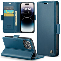 Vente flash : Étui en cuir PU à rabat avec fente pour cartes, boucle magnétique, étuis pour téléphone portable pour iPhone 14/15 Pro Max pour Smasung S24 Ultra