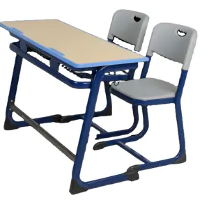 Прочный двойной детский стол и стул набор