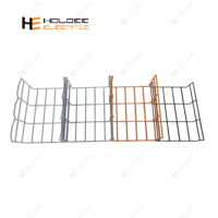 HOLDEE Panier en treillis métallique galvanisé thermolaqué pour câbles, prix usine