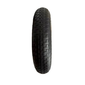 Rueda de espuma de PU maciza antipinchazos 16x4.00-8 con llanta metálica para carretilla de mano, rueda de repuesto para carretilla - Product Image 4