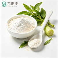 Extrait de Stévia Naturel en Poudre de Qualité Industrielle Reb-A 98% 99% Testé HPLC 100% Soluble dans l'Eau Glycosides de Stéviol en Vrac