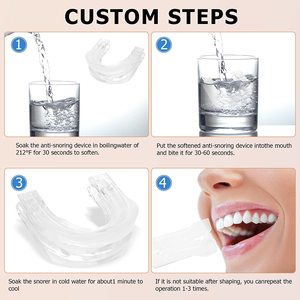 Dispositivos Anti Ronquidos, Protector <span class=keywords><strong>Bucal</strong></span> Ajustable y Reutilizable, Solución Contra los Ronquidos - Product Image 5