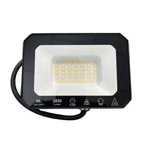 Faro Slim 30W LED Floodlight 2850 Lumen Warm Wit CCT Reflector Diffuser PC Behuizing 50Hz AC 220V Zwart IP65 5 Jaar Garantie - Product Image 1