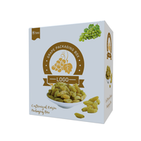 Boîte en carton PLA pour fruits secs Boîte en carton pour fruits secs Emballage de raisins secs Boîte en plastique ondulé