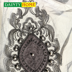 Venta al por mayor bordado ventana <span class=keywords><strong>cortinas</strong></span> <span class=keywords><strong>casa</strong></span> <span class=keywords><strong>cortinas</strong></span> opacas para dormitorio hogar la sala de estar de lujo - Product Image 3