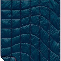 Couverture de camping gonflable pliable, couverture de voyage thermique en nylon matelassé, hydrofuge, 131x192cm, pour randonnée en plein air, pique-nique