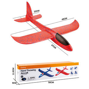 Lot de 2 Jouets Volants Électriques pour Enfants : Avion en Mousse EPP à Catapulte Manuelle avec LED pour Sports de Plein Air - Product Image 5