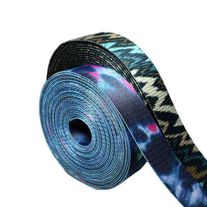 Pamuk kalınlığı 40Mm siyah 3Mm 10Mm naylon 10Cm 38Mm elastik baskı polyester dokuma baskılı kemer şerit baskı - Product Image 4