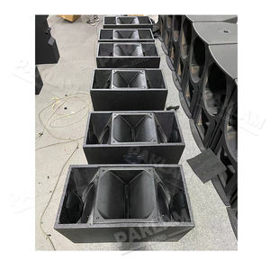 קו מערך רמקול ארון תיבה ריק דיקט <span class=keywords><strong>2</strong></span> דרך כפול 10 אינץ 'קו מערך עץ שחור 600w paklam pro paklam - Product Image 6