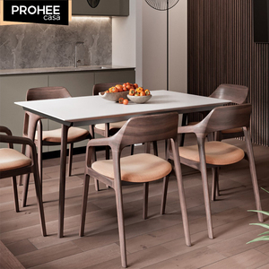 Tavolo in legno di lusso europeo per sala da pranzo <span class=keywords><strong>e</strong></span> Set di <span class=keywords><strong>sedie</strong></span> a 6 posti - Product Image 6