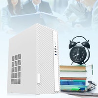 Lovingcool 2024 Boîtier d'ordinateur de bureau tendance, vente en gros de boîtiers PC, boîtier PC M-ATX/ITX avec alimentation