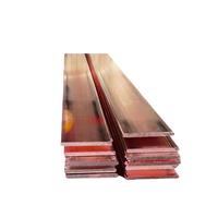 Barre de cuivre nue Barre de lingots de cuivre Tige plate en cuivre pour transformateur