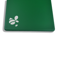NOUVELLE Carte Métallique Multifonctionnelle NFC en Acier Inoxydable Mat Carte de Membre Numérique Accès Évolutif + Carte d'Accès Promotionnelle Verte