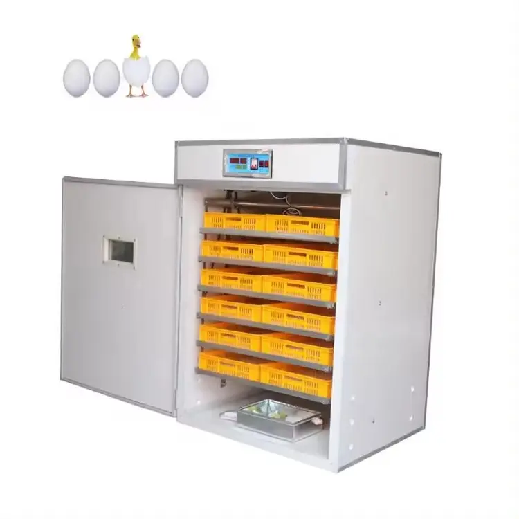 Incubadora de ovos de galinha totalmente automática e incubadora de ovos de galinha com preço mais baixo à venda