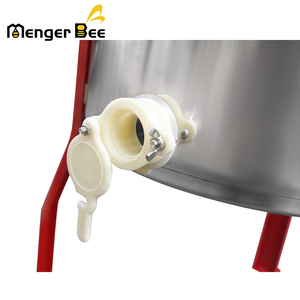 Extractor de Miel Manual de Acero Inoxidable de Alta Calidad Mengerbee, Máquina Procesadora de 2 Cuadros, Fácil Operación, Barril de 38 cm - Product Image 2