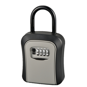 Wall mount key safe lock box