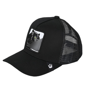 Casquettes de sport à visière pré-courbée à 5 panneaux sur mesure, dos en maille, vente en gros avec logo brodé 3D, casquettes de camionneur - Product Image 6