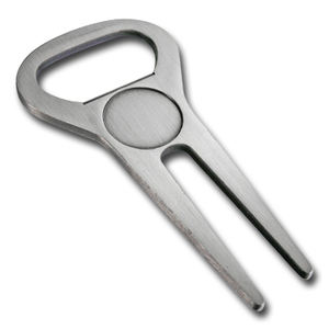 Fourche à divots en métal avec aimant, outil de réparation de gazon de golf et marqueur de balle, outil de réparation de gazon vierge - Product Image 2