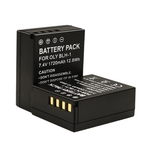 แบตเตอรี่กล้องดิจิตอล7.4V BLH-1สำหรับ Olympus OM-D <span class=keywords><strong>OMD</strong></span> E-M1 <span class=keywords><strong>Mark</strong></span> II <span class=keywords><strong>EM1</strong></span> MarkII MARK2แบตเตอรี่กล้องแบบชาร์จไฟได้ - Product Image 1