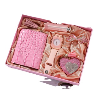 IStapromo <b>Gifts</b> Interchangeable Strap Watch Wallet Corporate <b>Gift</b> Set Women <b>Gift</b> Set for Valentine's Day Christmas Birthday - Product Image 1