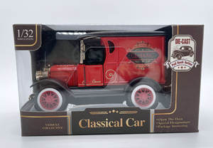 Voiture miniature classique en alliage, <span class=keywords><strong>jouet</strong></span> à tirer en arrière, échelle 1.32, voiture vintage - Product Image 5
