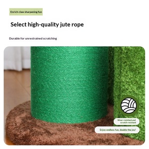 <span class=keywords><strong>Arbre</strong></span> <span class=keywords><strong>à</strong></span> <span class=keywords><strong>chat</strong></span> classique grand et moderne en bois massif, multi-niveaux, avec griffoir et lit, centre d'activités - Product Image 5