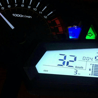Indikator Speedometer Tachometer Plastik ABS Berkualitas Tinggi untuk Kawasaki Ninja 300 EX300A 13-15
