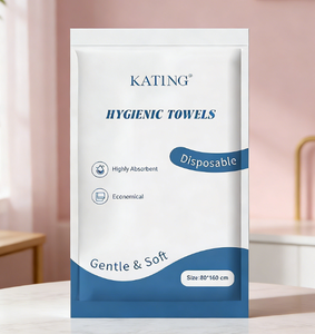 Asciugamano da Bagno Monouso Bianco in Tessuto Non Tessuto <span class=keywords><strong>per</strong></span> Hotel, Personalizzabile, Confezione da Viaggio, Spesso <span class=keywords><strong>e</strong></span> Grande, Stile da Viaggio, Basso MOQ - Product Image 3