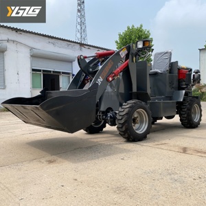 YUANGONG Fabbrica Cinese Caricatore Frontale Idraulico Compatto 800Kg 1000kg 1,5 Tonnellate con Motore Diesel Trazione 4x4 Alta Efficienza - Product Image 1
