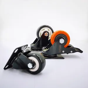 3/4/5 Inch Industrial Casters For Trolley Castor Customized