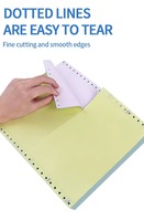 Livre de copie autocopiant étanche personnalisé Offre Spéciale A4, plusieurs tailles de cahier de laboratoire de papier de copie autocopiant vierge