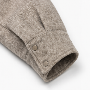 Women's Wool Blend Fleece Jacket Turtleneck Zipper Front Solid Color <b>Winter</b> Warm Utility Style <b>Thick</b> Full Sleeve <b>Winter</b> <b>coat</b> - Product Image 6